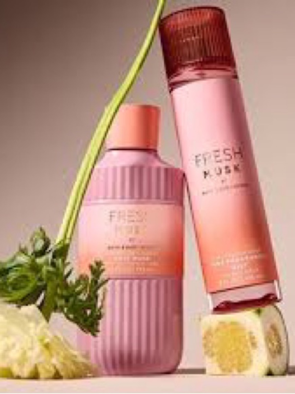 Bath & Body works Duo Wash & Mist fresh musk nwt lot gift set skincare - Picture 2 of 4